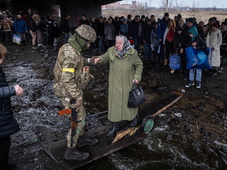 Evacuating The Elderly From Ukraine