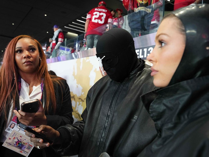 kanye west at the superbowl sub