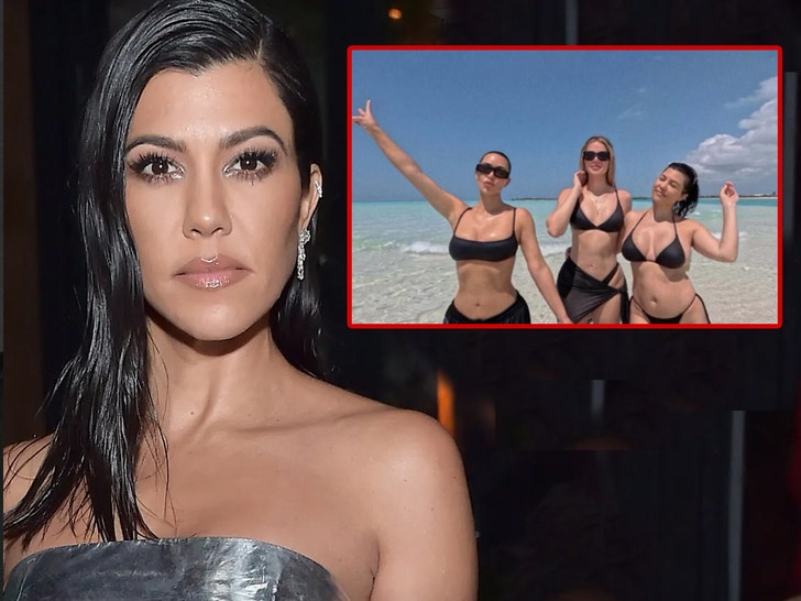 0418 Kourtney Kardashian beach main 2