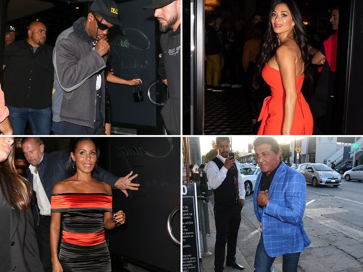 Celebs Spotted At Craig's