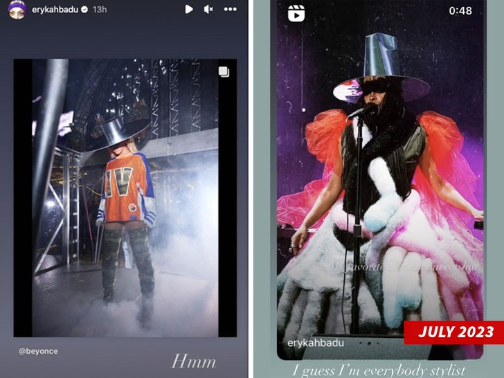 Erykah Badu Beyonce_Instagram Post