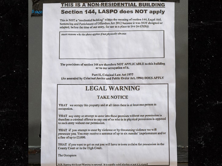 Squatters taker over Gordon Ramsey Pub