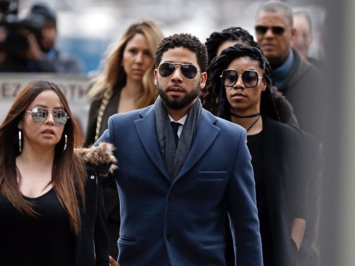 Jussie Smollett In and Out Of Chicago Court