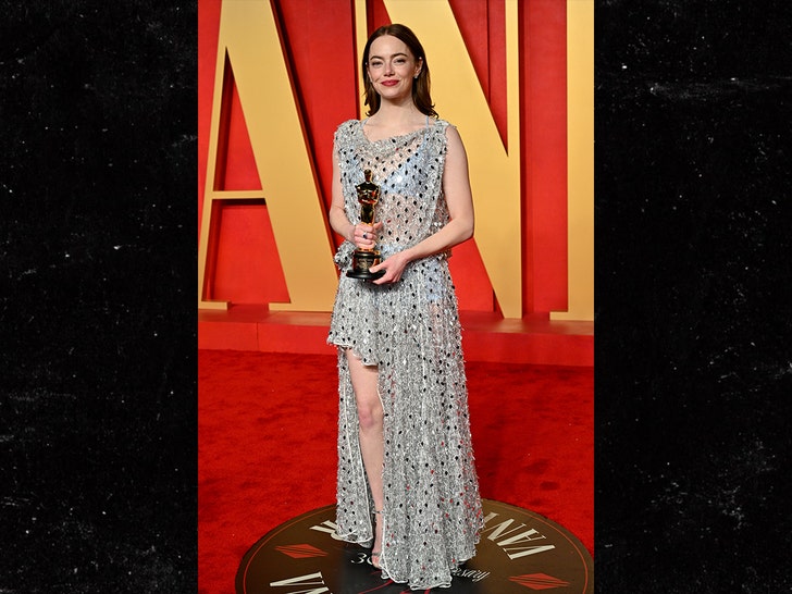 emma stone at oscars getty 1