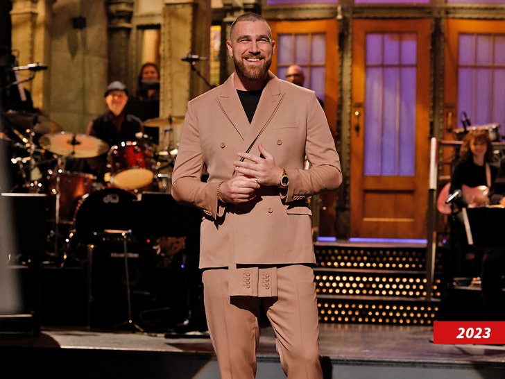 travis kelce snl getty 2