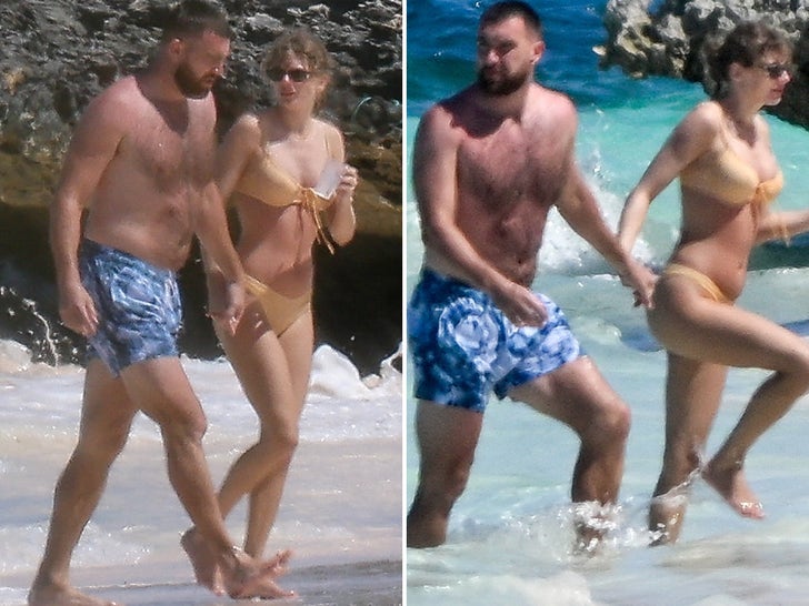 Taylor And Travis Vacay In The Bahamas