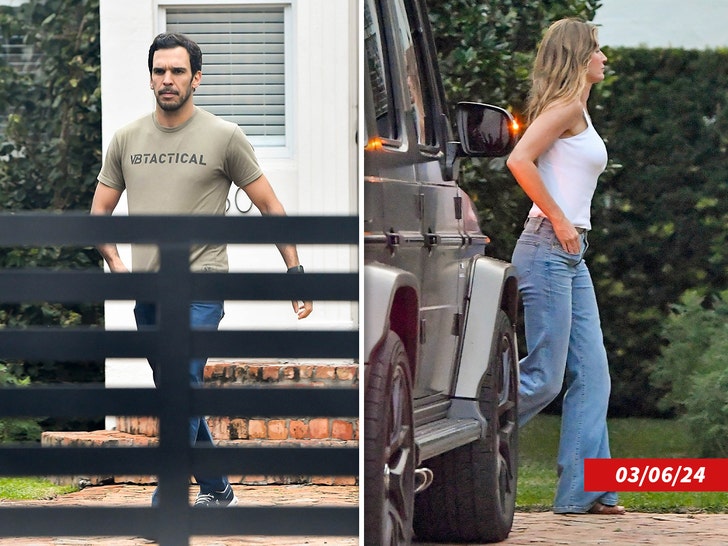 Gisele Bundchen and Joaquim Valente