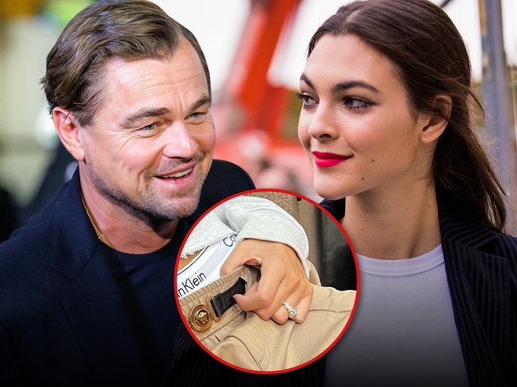 Vittoria Ceretti y Leonardo Dicaprio