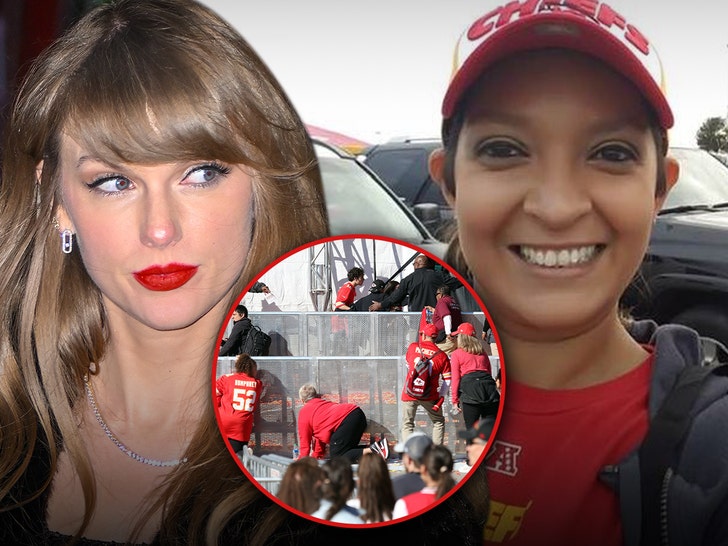 taylor swift and woman who was shot at kansas city shooting getty no credit 2