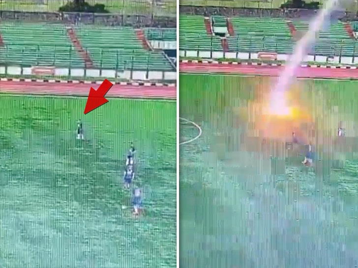 soccer player struck by lighting twitter 1
