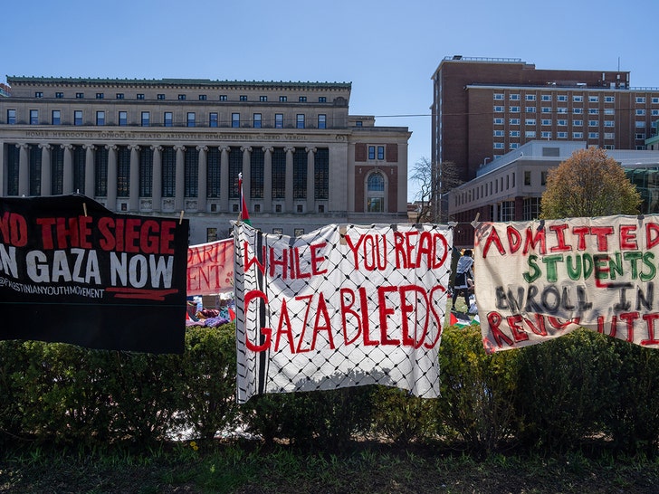 columbia protestors