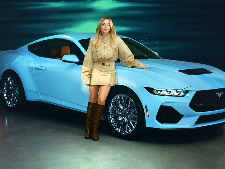 Sydney Sweeney's Custom 2024 Ford Mustang GT