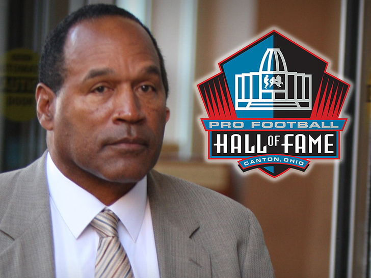 O.J. Simpson  pro football hall of fame
