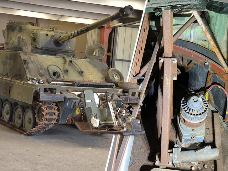 'Fury' Movie Prop Tank