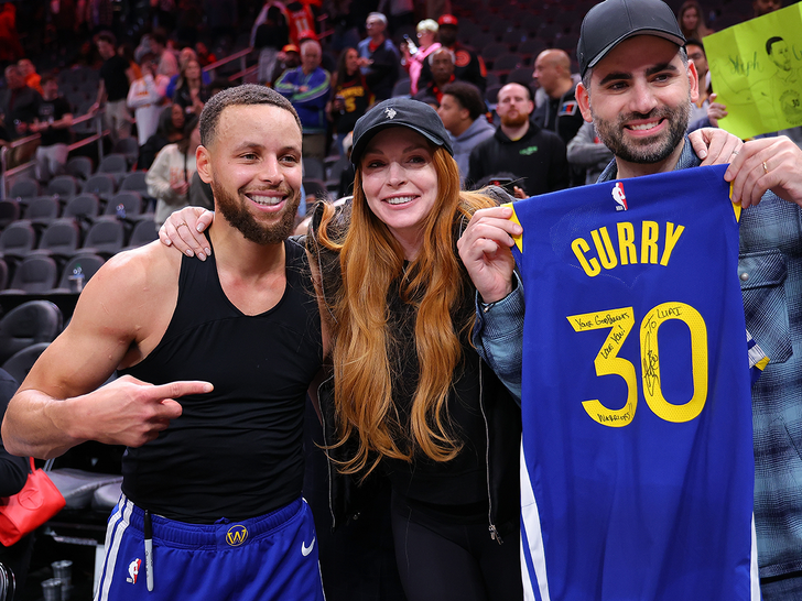 steph curry and lindsay lohan