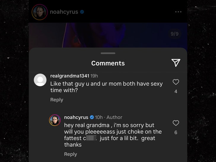 Noah Cyrus Post