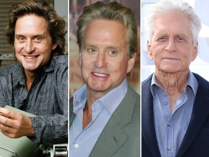 Michael Douglas Through The Years