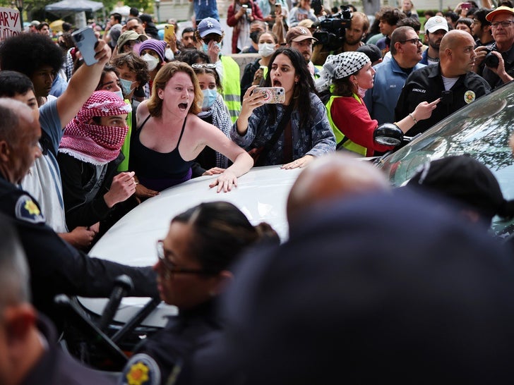 USC Students Hold Protest In Support Of Gaza