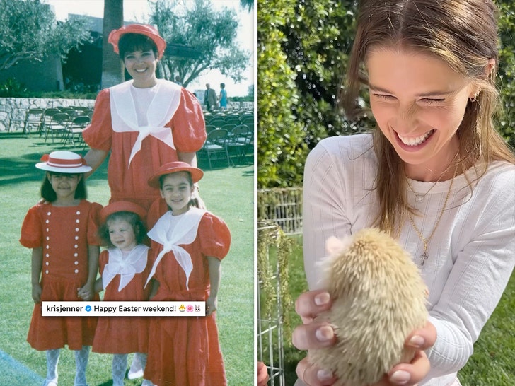 Celebs Celebrating Easter 2024