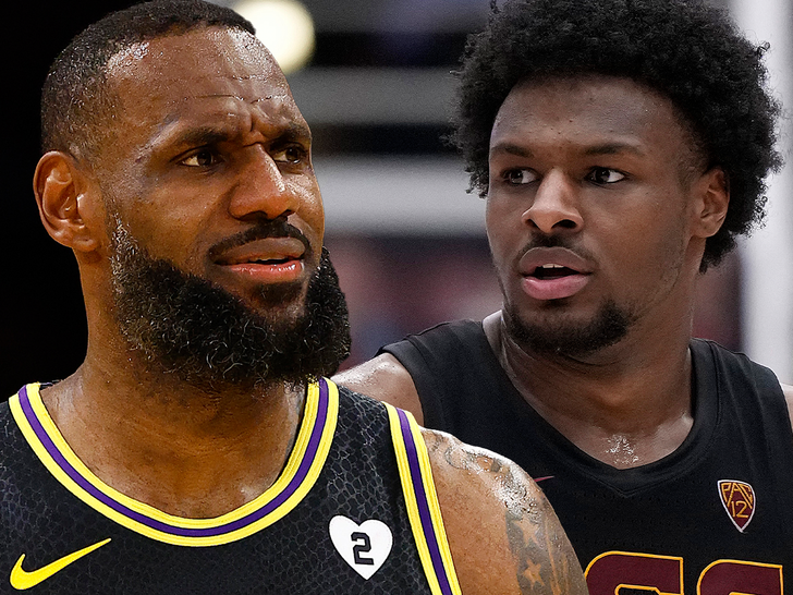 lebron james bronny james