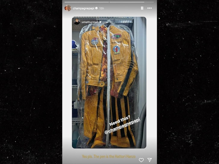 drake and uma therman