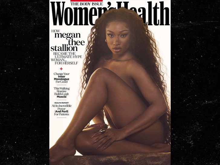 Megan Thee Stallion se denuda para la portada Womens Health