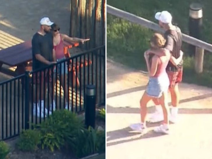 Travis Kelce & Taylor Swift Get Wild At Sydney Zoo