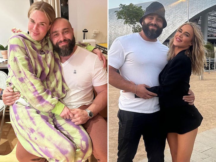 AEW Wrestling Stars CJ Perry & Miro Together