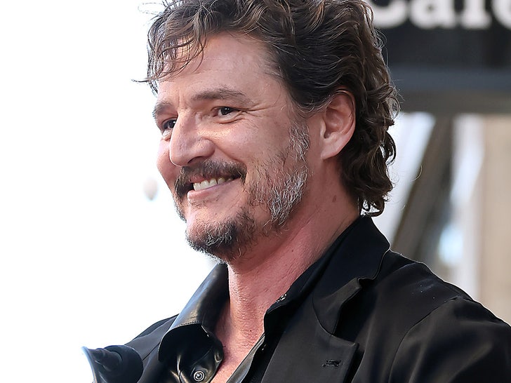 pedro pascal smiling