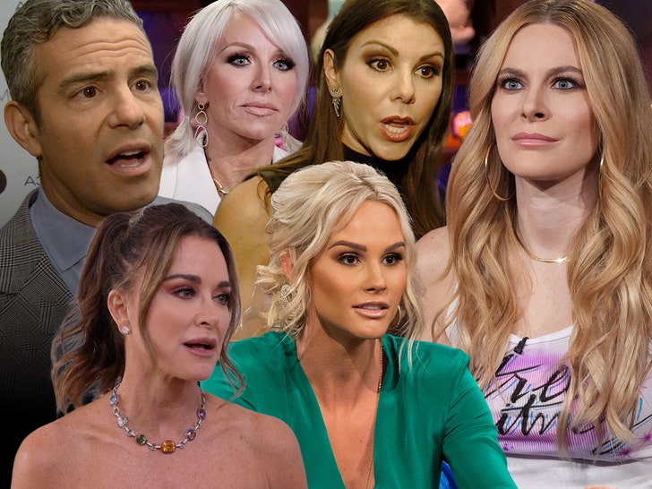7c779448c7a042d0a6dbc1e224c27905_md 0301 andy cohen Margaret Josephs, Kyle Richards, Heather Dubrow and Meghan King leah mcsweeney getty Comp