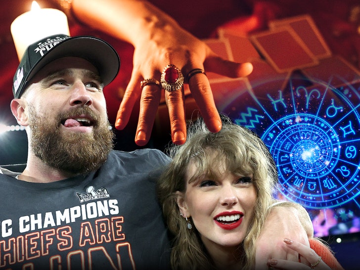 taylor swift and travis kelce astrology getty tmz 1