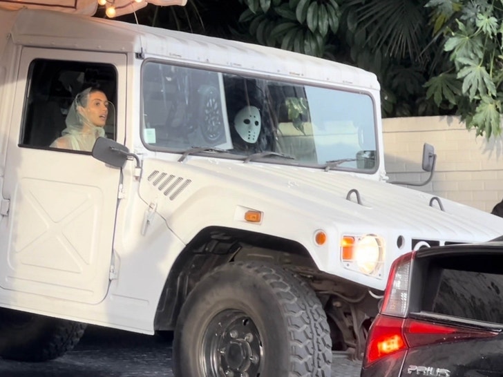 Kanye West Wears Hockey Mask Again During Music Video Shoot6