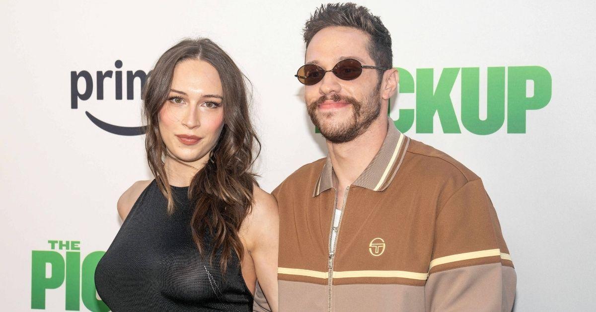 picture of Pete Davidson and Elsie Hewitt