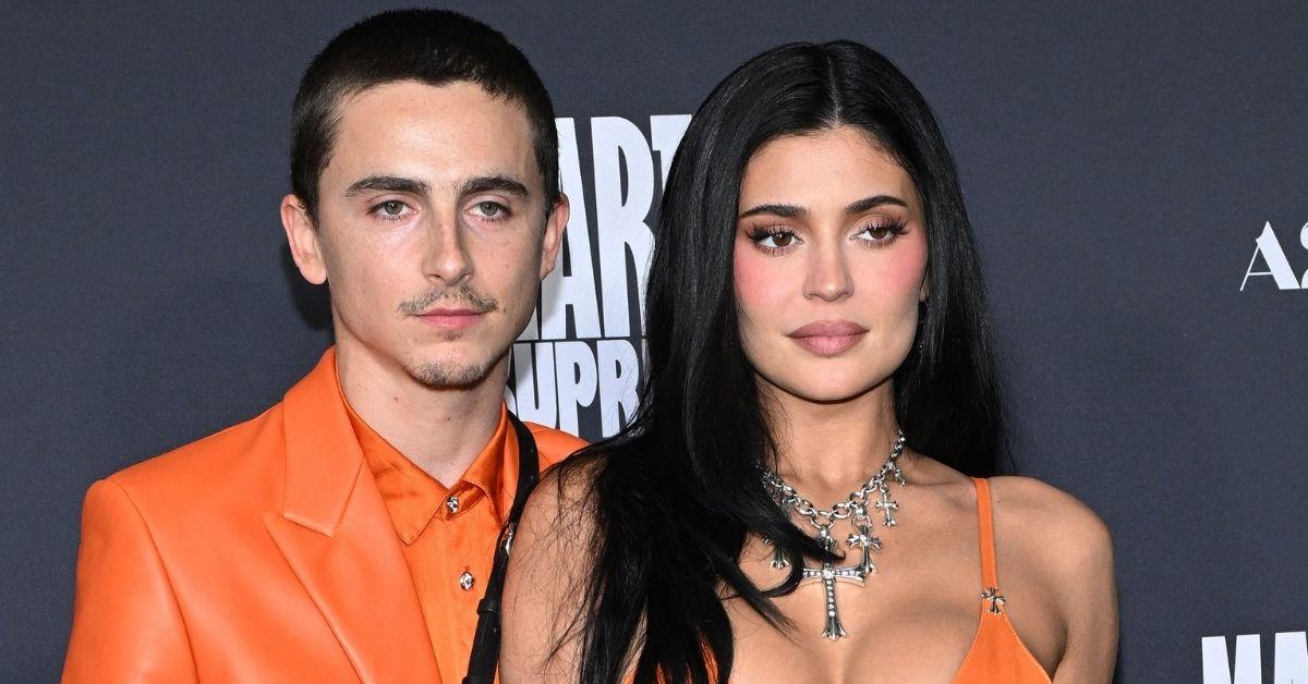 picture of Timothée Chalamet and Kylie Jenner