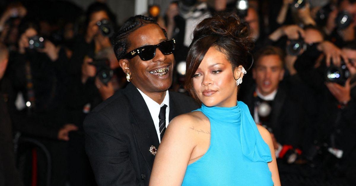 picture of Rihanna and A$AP Rocky