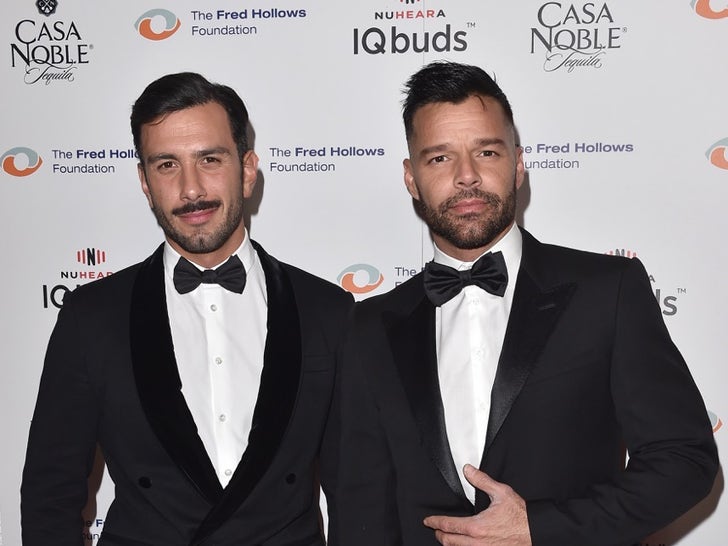 Ricky Martin and Jwan Yosef Together