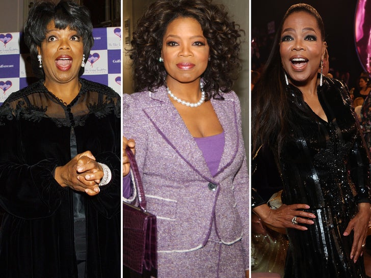 Oprah Winfrey -- Through the Years