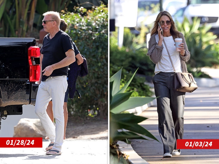 kevin costner and christine Christine Baumgartner bg 1