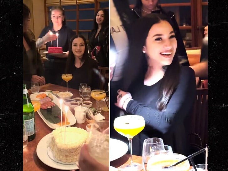 Bhad Bhabie -- Celebrates 21st Birthday w $6k Dinner at Nobu