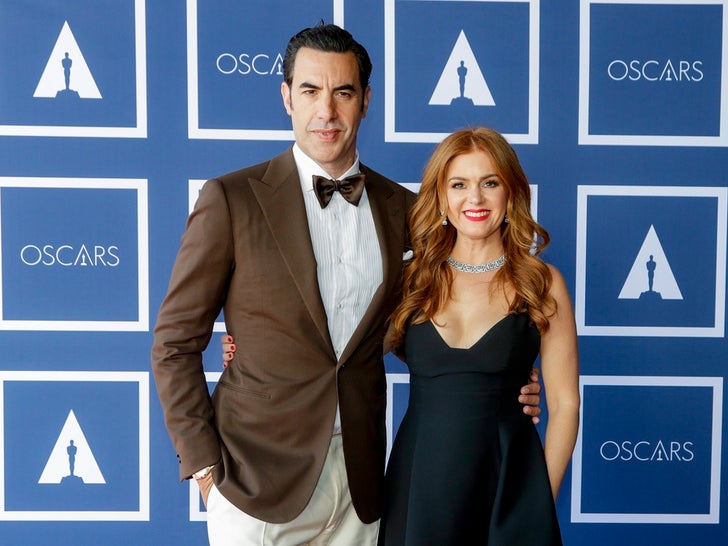 Sacha Baron Cohen And Isla Fisher Happier Times