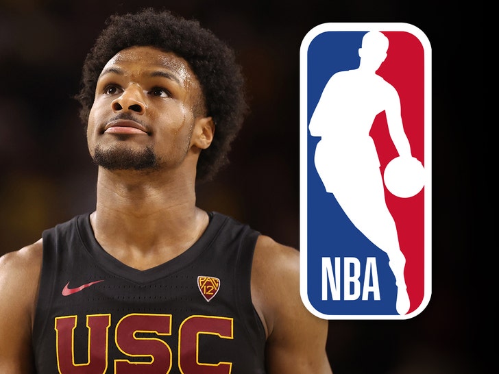 bronny james getty 1