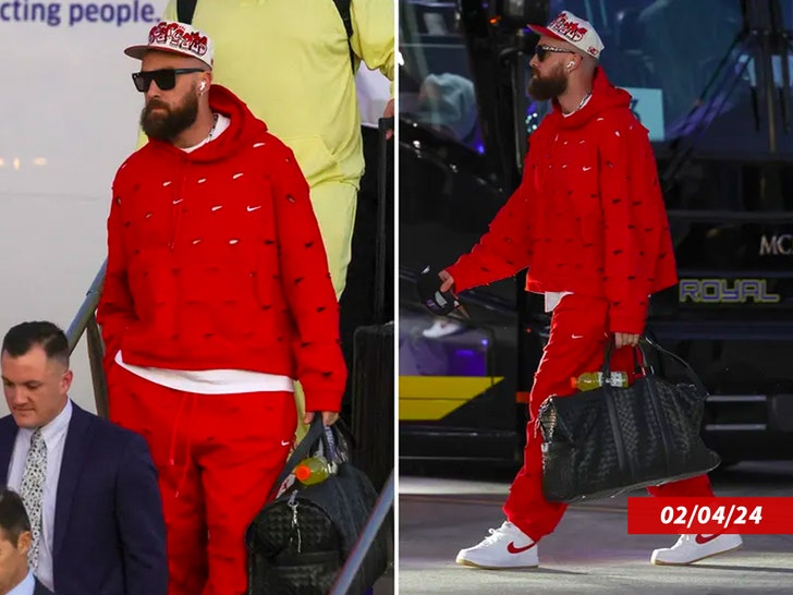 Chiefs Land In Vegas For Super Bowl LVIII