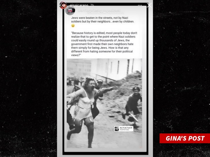 gina carano instagram repos