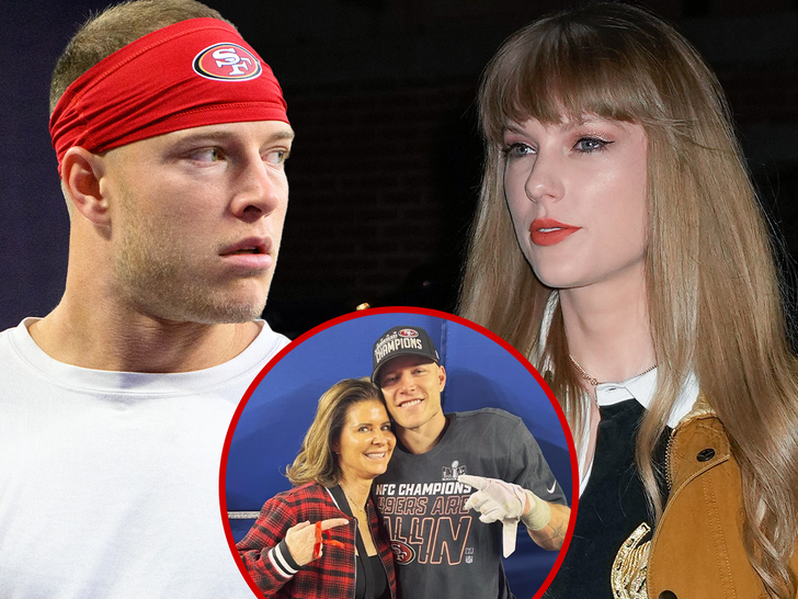 taylor swift Christian McCaffrey's