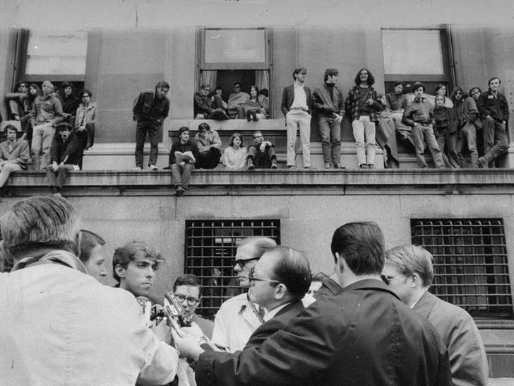 Columbia Protest in 1968