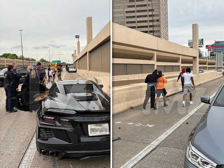 Rashee Rice's Alleged Car Accident Photos