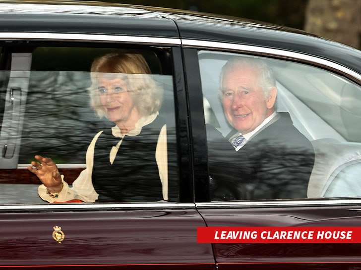 prince charles leaving clarence house