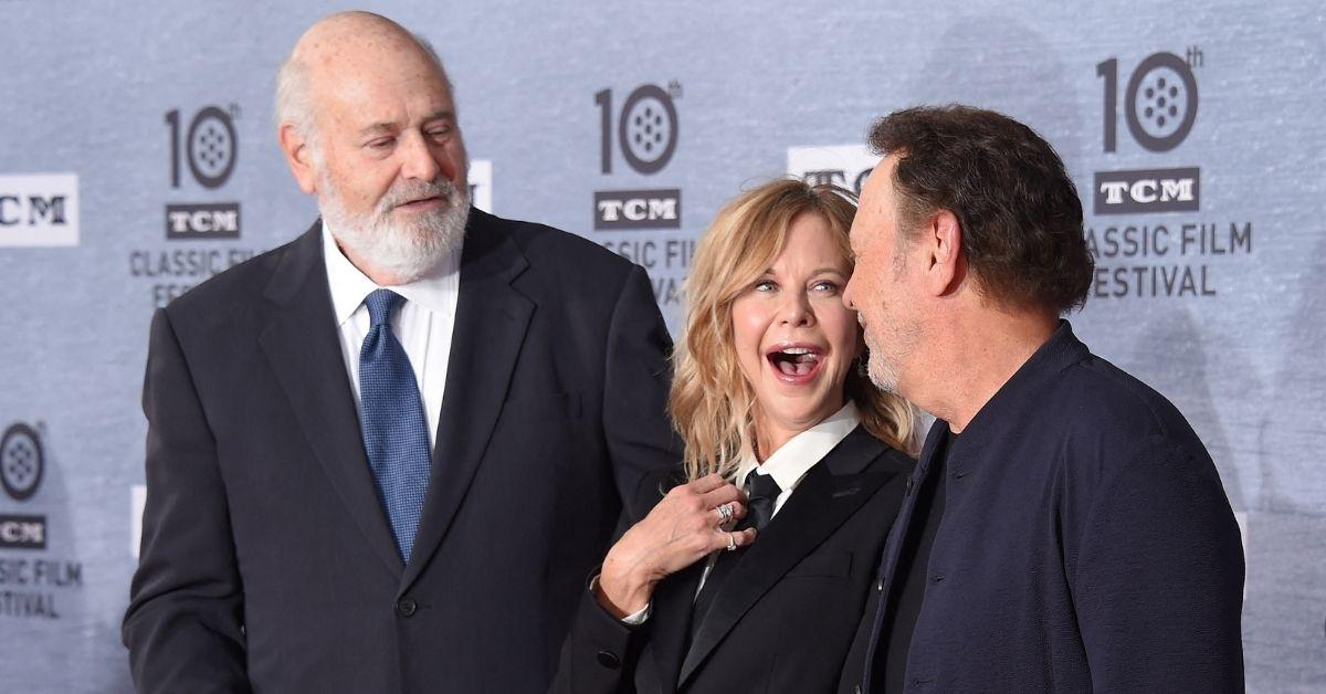 picture of Rob Reiner, Meg Ryan and Billy Crystal.