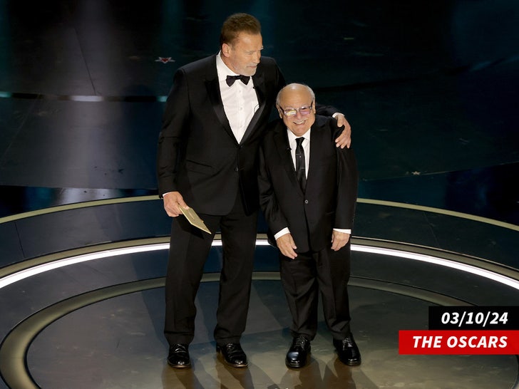 Arnold Danny DeVito The Oscars