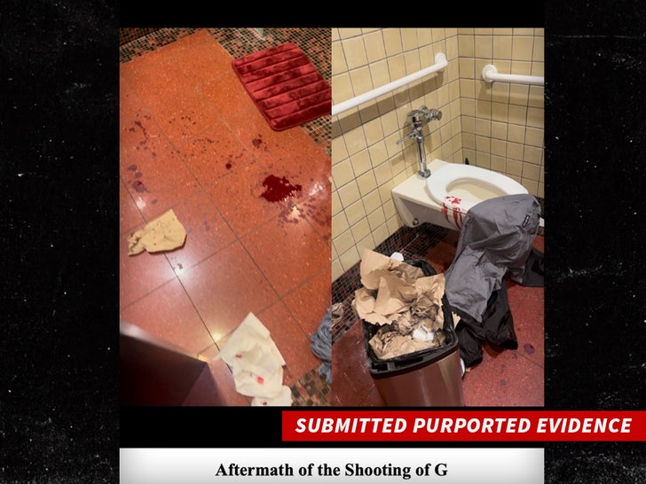 submitted purported evidence bathroom swipe